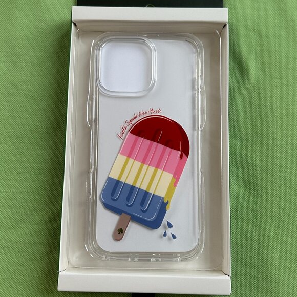 KATE SPADE SNACK BAR IPHONE 16 PRO MAX CASE:NIB SNACK BAR PRINT - Picture 2 of 10